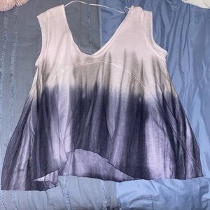 Free People ombré shirt